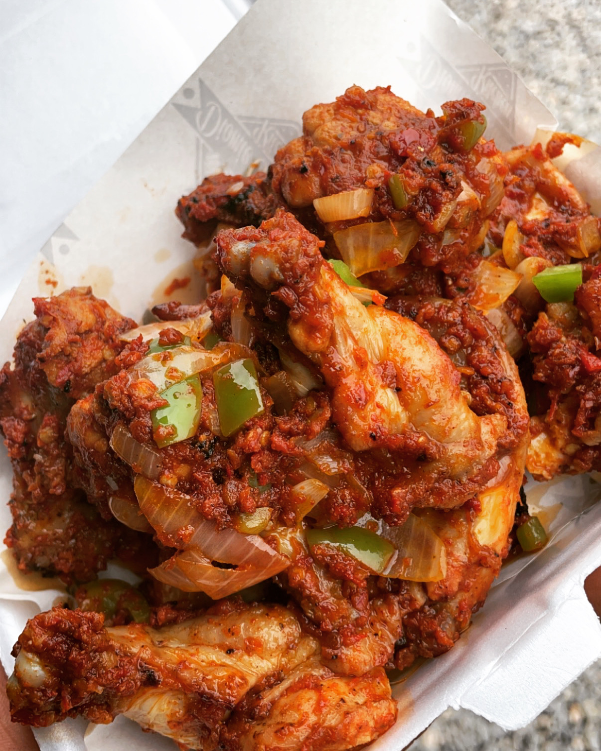 PEPPERED WINGS (12PCS)